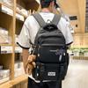 Children's Schoolbag Student Large Capacity Backpack Men's Color Block Backpack Patchwork Women Backpack