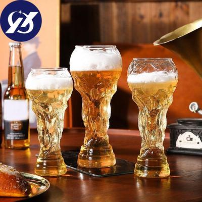Cadeau artisanal Souvenir 2022, tasse à bière, tasse en verre, modèle de Football, bouteille de boisson