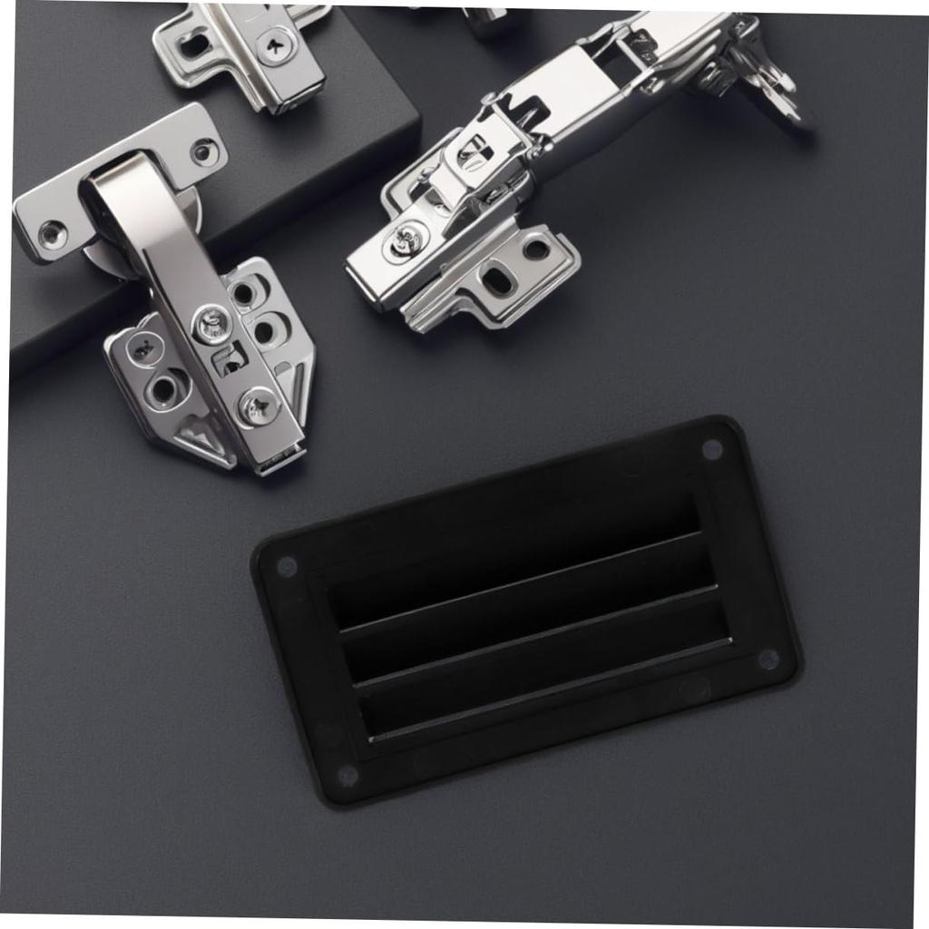 LOORGVEL 2 Vent Window Louvered Plastic Vent Cover Campi