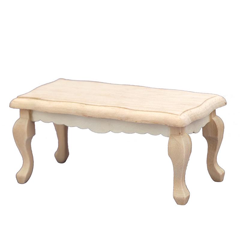 1:12 Scale Mini Dollhouse Coffee Table - Photography Scene Prop and Furniture Accessory