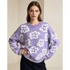 2026 Herbst Damen Bunte Pullover Stricken Basic Mode Rundhals Stil Locker Pullover Sweater