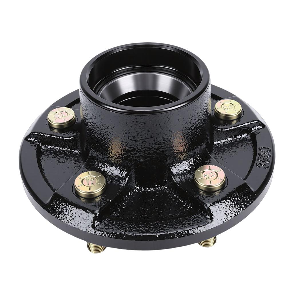 2 Set 3500LBs Trailer Hub Kits 5 Lug 5 On 4.5in Bolt Circle L44649 L68149 Bearing for 1 1 16in to 1 3 8in 84 Tapered