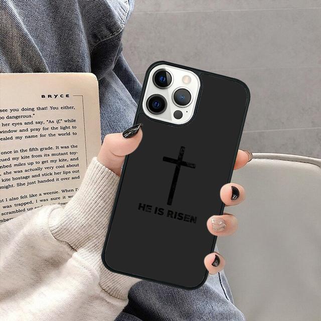 Dieu Jésus-Christ Chrétien Coque de Téléphone Cover pour iPhone 17 Air 16 16e 15 13 14 11 12 Pro Max Plus coque fundas Shell