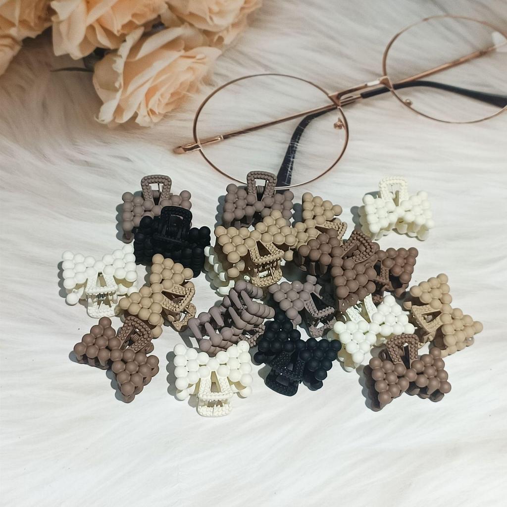 Kaffee-Farbenes Mini-Klammer-Set - Prinzessinnen Haar- & Pony-Accessoires