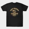 Men Black Print T-shirt Rogue Squadron Wedge Antilles No-Cut Transfer Paper Print Cotton Tshirt