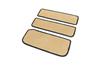 Door Sill Mats (3 Pcs, EVA, Beige) for Renault Trafic 2001-2015