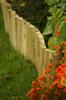 Wooden garden palisade rollerborder 4-5x15x100cm
