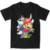 Kawaii Super MariosTshirts Unisex Short Sleeve O-neck Summer Top Tee Fashion and Causal for Summer