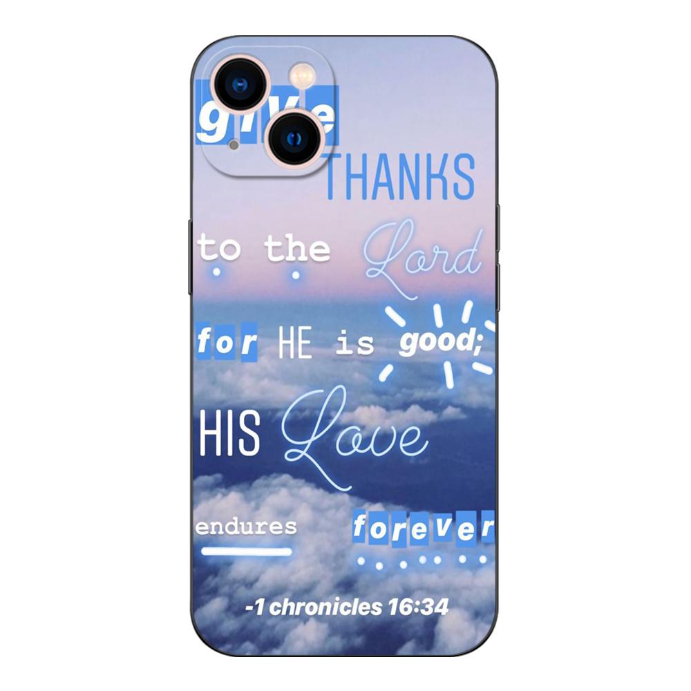 Capa preta de tpu para Xiaomi Redmi 5 5plus 6 6a 7 7a 8 8a capa traseira sabedoria cristã de jesus