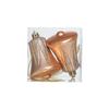 Plastic Christmas Pinecone Bell Pendants Champagne Merry Christmas Decor  Party Favors