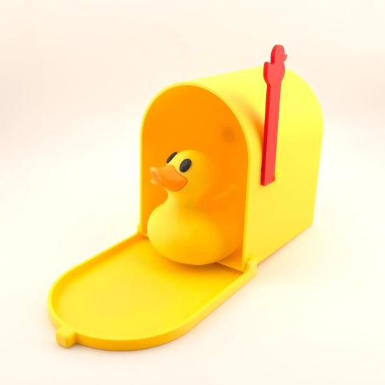 Mini Duck Mailbox Magnet 3D Printed Cruise Ship Cabin Door