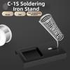 All Metal Soldering Iron Stand with Heavy Base and Spring Holder for Stable and Safe For Welding Tool Placement