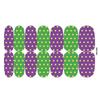 Waterproof Full Cover Party Nail Stickers - Colorful Designs (YMY2057-2072)