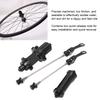 Road Bike Rim Brake Hubs 4 Bearing with CNC Aluminum Alloy Quick Release Lever for 8 to 12 Speed Flywheel