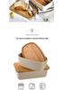 Nordic Bread Box: Large Capacity with Wooden Lid & Cutting Board