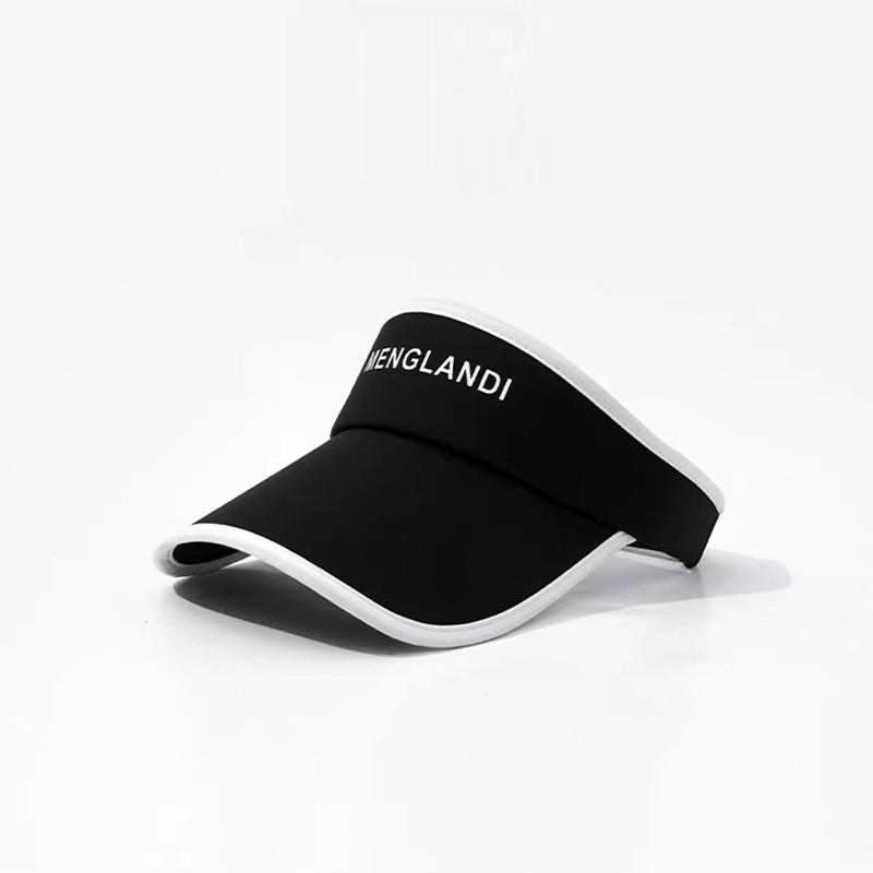Long Brim Sunscreen Cap For Women Girl Anti-Uv Sun Protection Bonnet Summer Run Sports Female Duck Tongue Hat Empty Top Visors Trendy Fashionable Adjustable