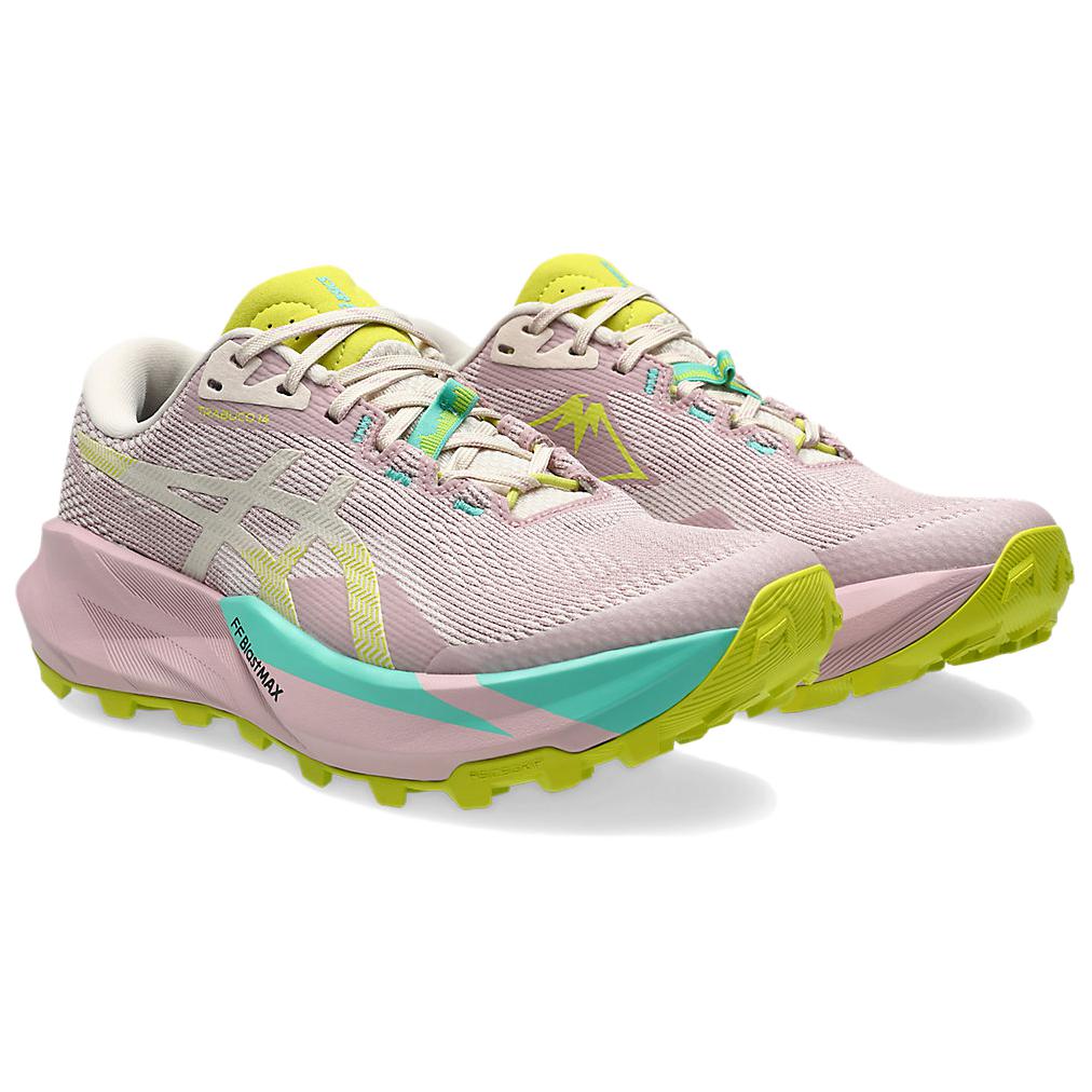 Asics Gel-Trabuco 14 Pohodlné sportovní boty pro běh v terénu Dámské tenisky Růžové 1012B938-700
