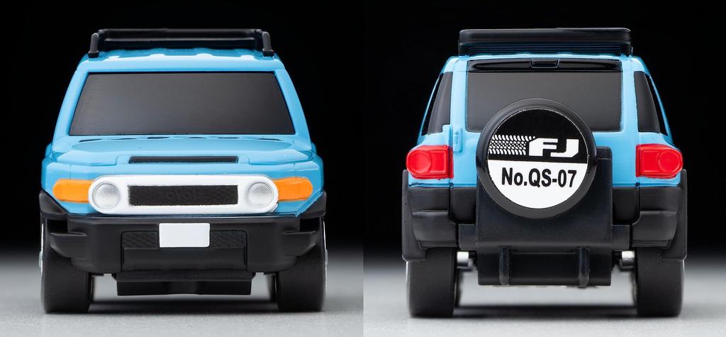 Tomytec Toyota FJ Cruiser Completed Choro-Q Q's QS-07b (Blue)