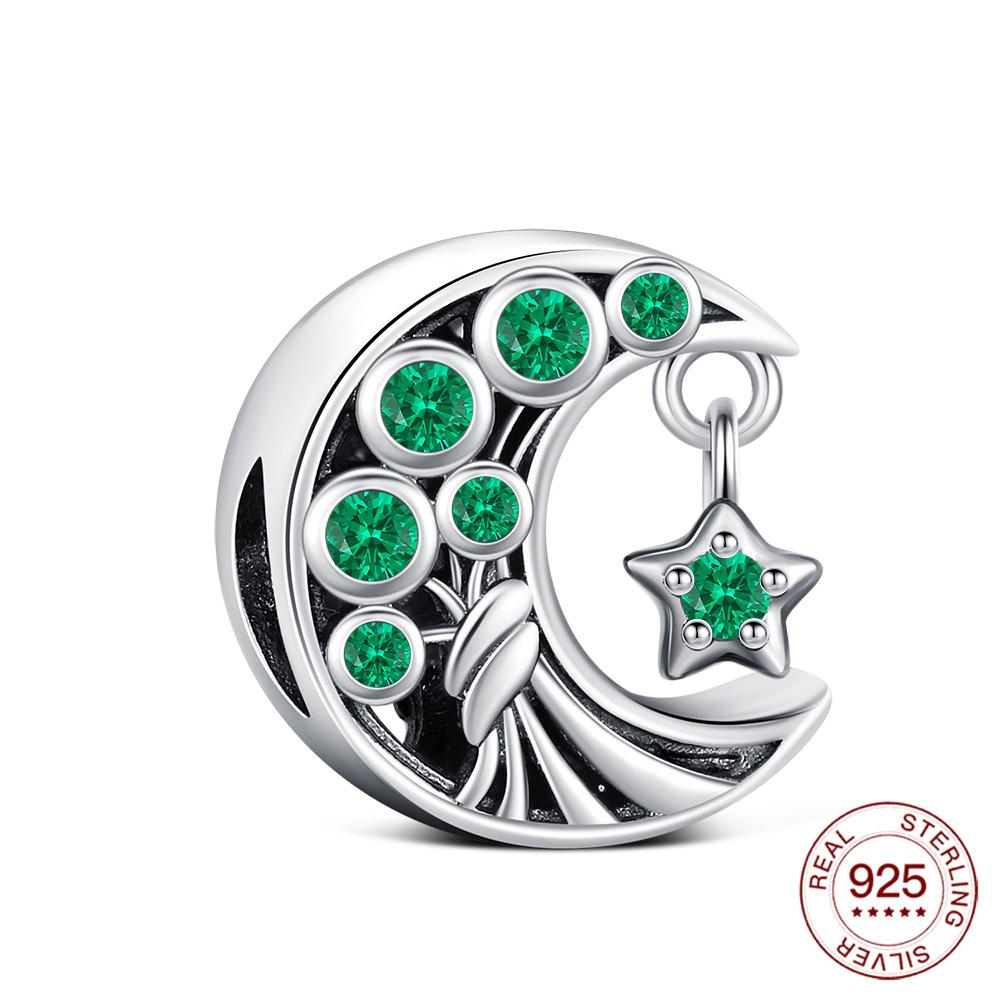 Copper Original Charms Sun Moon Pendants Fit Classic Bracelet Diy For Bracelet Women Fashion Jewelry Diy Gift