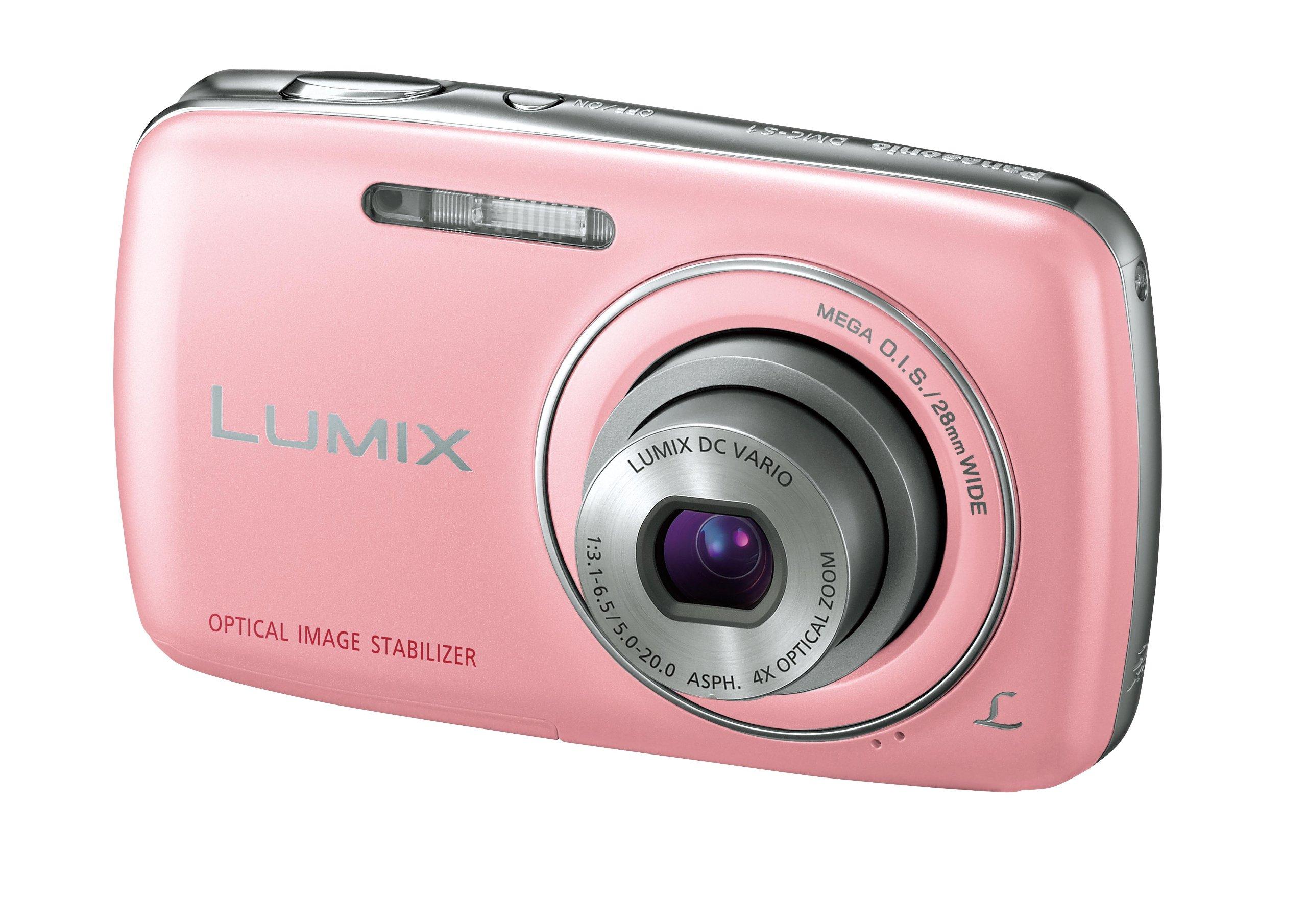Panasonic LUMIX DMC-S1-P Compact Digital Camera