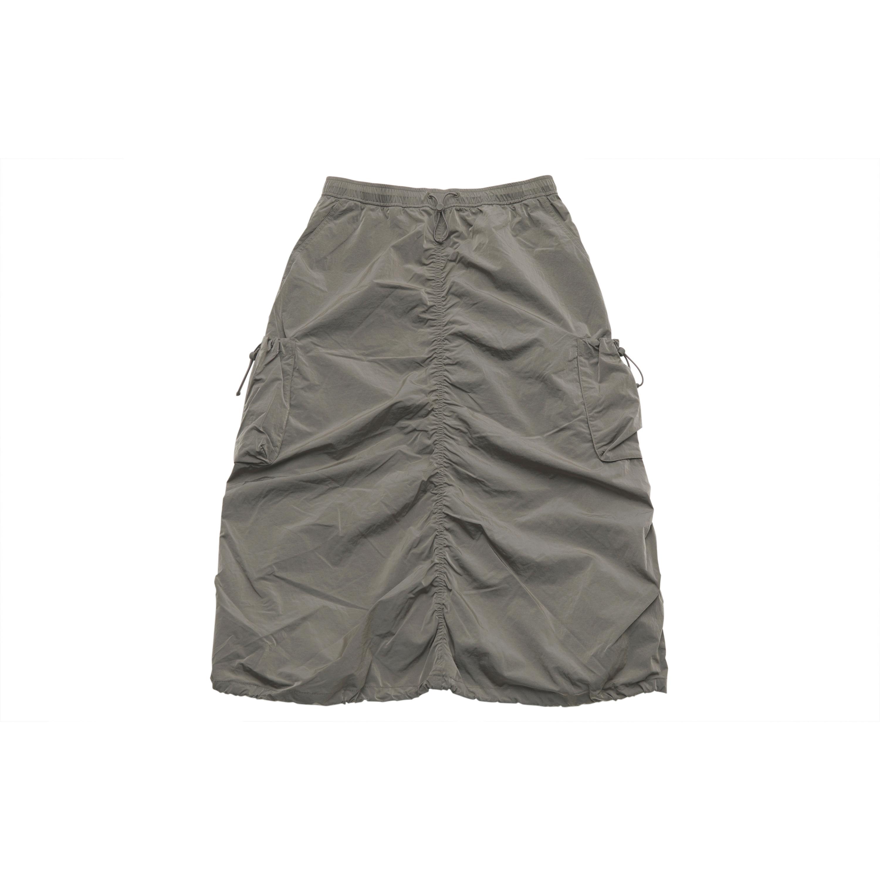 

New MLB New York Yankees Basic Collection SS25 Casual Long Skirt Women s Flower Gray brown 3FSKB0553-50BRM M