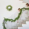 Artificial Christmas Garland 6ft Artificial Pine Needles Garland Decorations Greenery Christmas Garlands For Fireplace Indoor