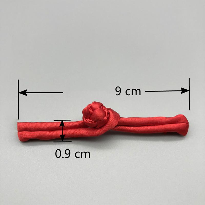10 Pairs Chinese Tang Suit Handmade Cheongsam Buttons Knot Fastener Closures DIY Buckle