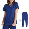 Ropa de Trabajo de Belleza SPA Uniformes Médicos Mujer Multicolores Uniformes de Enfermera Dentista Veterinario Farmacia Clínica Conjunto de Uniformes