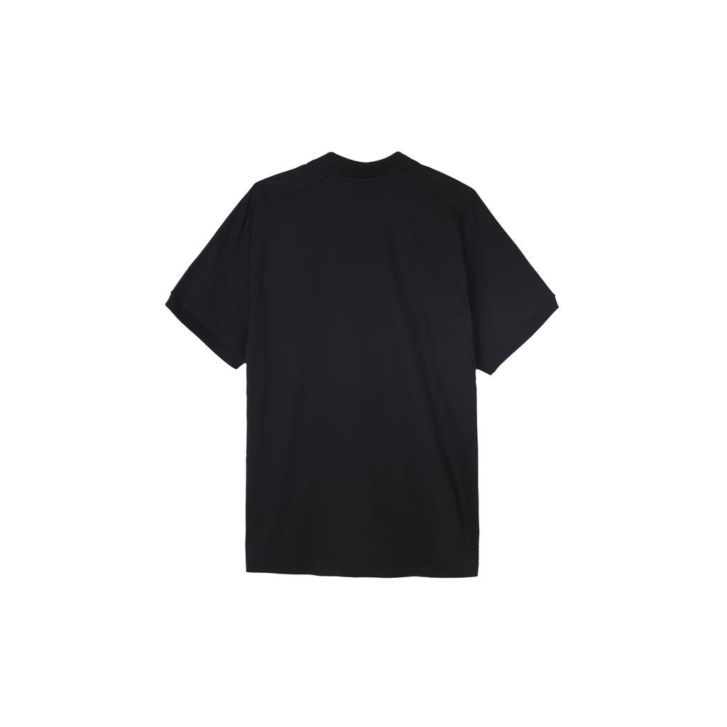 Adidas Wuji Premium Polo Shirt With Solid Color Logo Men Tops Black IA8107