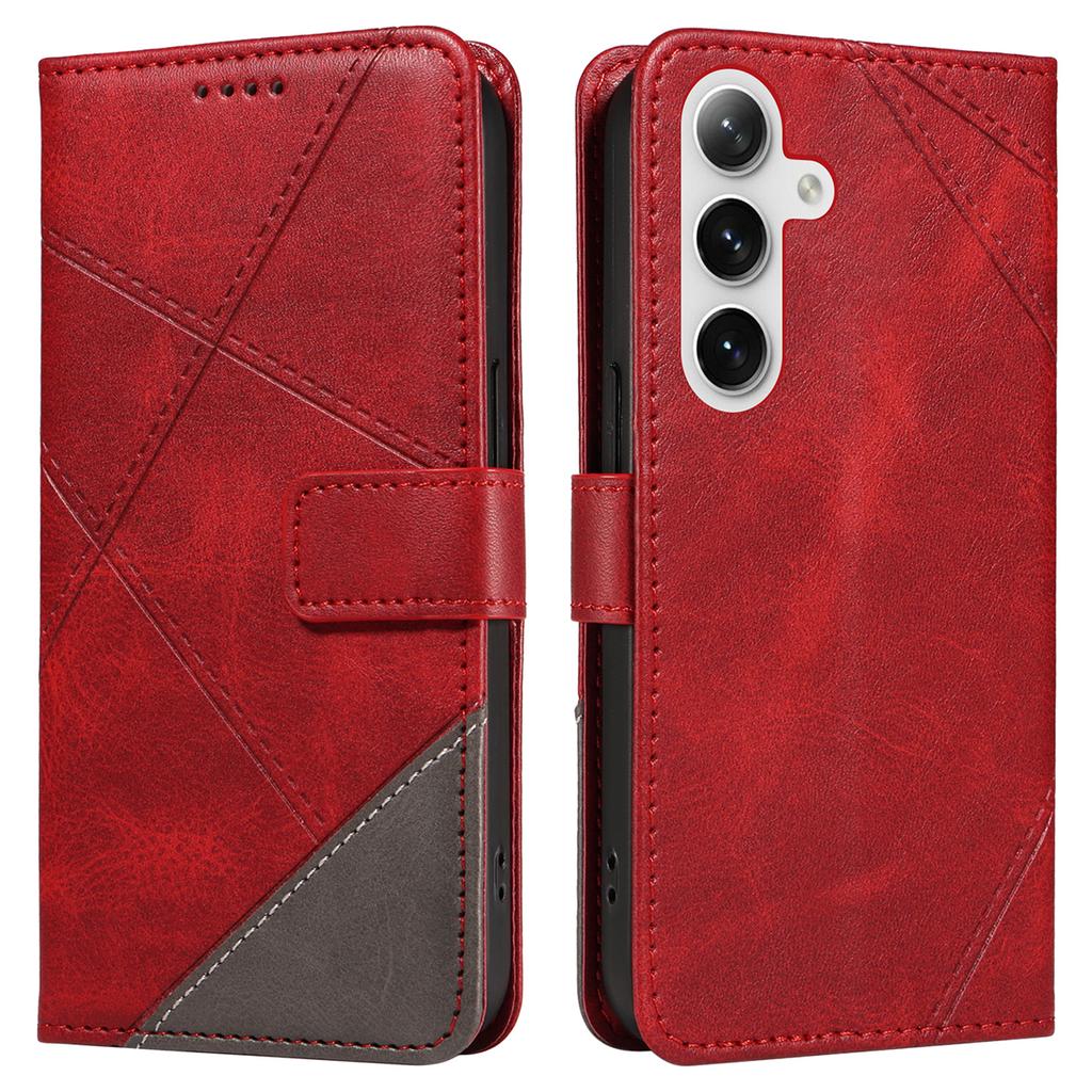 For Samsung Galaxy S23 FE Case Protective Geometric Wallet Leather Phone Cover