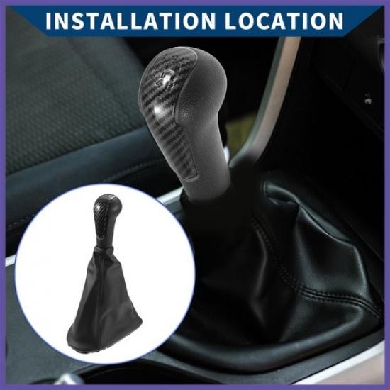 Gear Shift Knob with Dust Cover for Chevrolet Spark 11-16