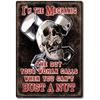 US Mechanic Garage Vintage Retro Tin Sign Door Wall Decor Metal Bar Pub Poster
