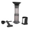 Coffee Press Portable Coffee Maker Household Press Drip Coffee Machine with 400Pcs Filter PaperBlack