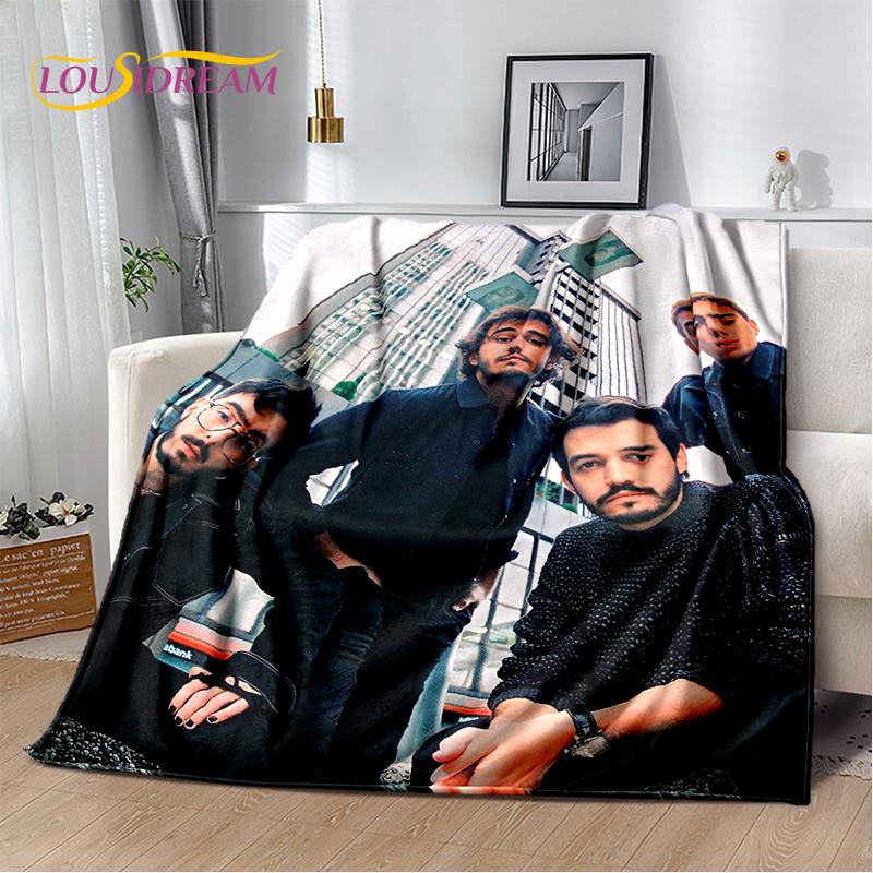 29 Style Morat Music Band Isaza Villamil Singer Blanket,Soft Throw Blanket for Home Bedroom Bed Sofa Picnic Travel Office Cover