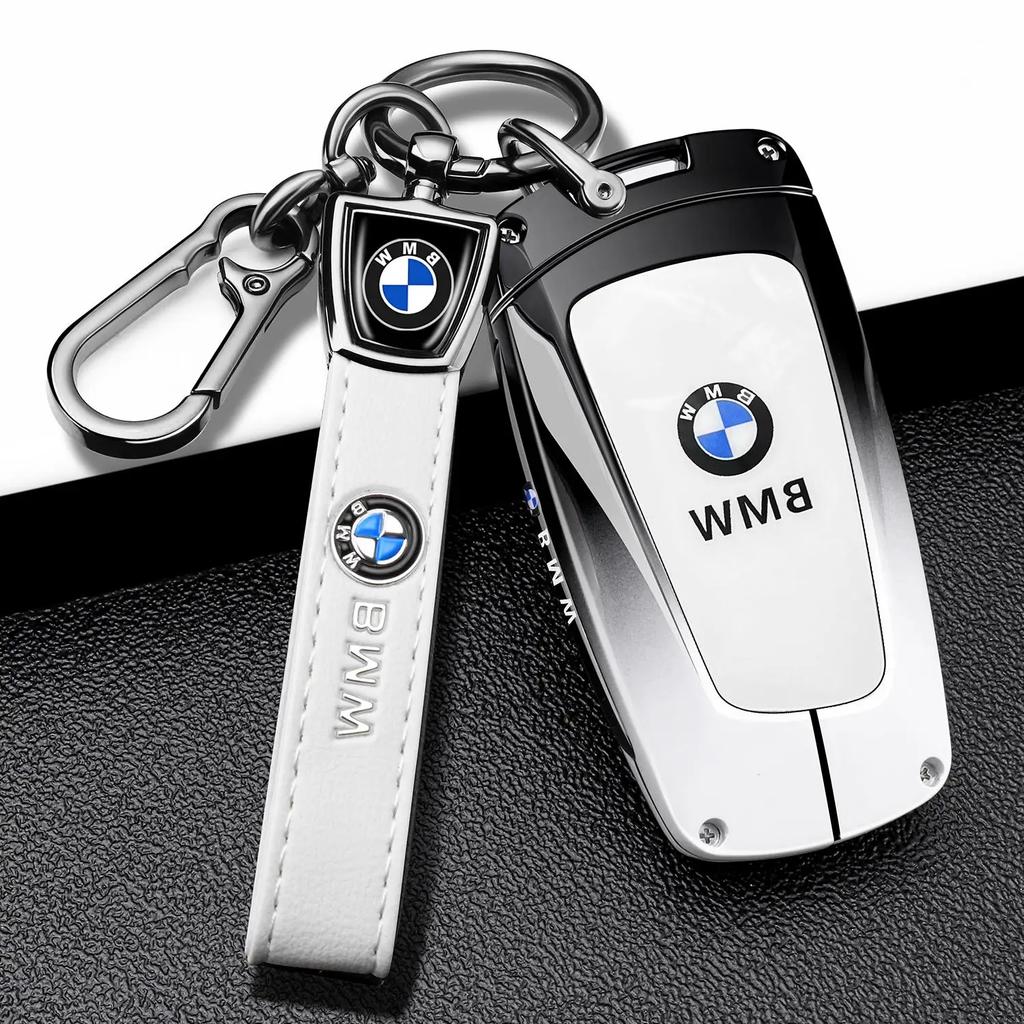 ORWI7 Car Key Case Cover Key Bag For BMW F20 G20 G30 X1 X3 X4 X5 G05 X6 Accessories Car-Styling Holder Shell Keychain Protection