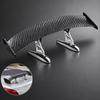 Universal Mini Car Rear Wing Spoiler Carbon Fiber Pattern Adhesive Decoration for Most Cars Sedans SUVs Electric Vehicles