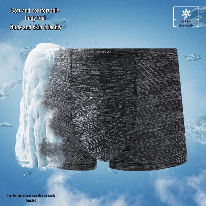 Septwolves Men's Breathable Mesh Boxer Briefs