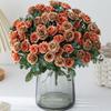 Silk Artificial Flowers Rose Valentine's Day Wedding Bridal Bouquet Home Room Vase Outdoor Yard Garden Arch Diy Gift Box Decora
