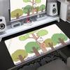 XXL Mauspads Anime Computer Tischmatte Bubu Dudu Gamer Schreibtischmatte PC Gaming Zubehör Mauspads Große Matten Büro Mauspads Setup
