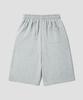 AGOD Carpenter Out Pocket Wide Sweat Shorts [Heather Grey]