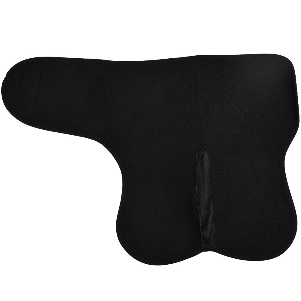 Protetor de Ombro Único Esportivo Elástico Masculino para Alívio da Dor Suporte Preto