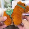 Cartoon Steed Doll Plush Horse Keychain Plush Horse Doll Pendant  Festive Decor