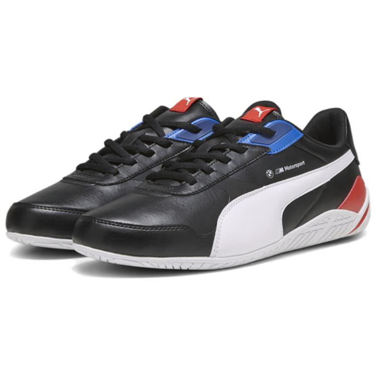 Puma Bmw Mms Comfortable Versatile Low-Top Training Shoes Unisex Sneaker Black White 307492-03