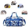 Fashionable Leaf Printed Oversized Sports Travel Bag with One Shoulder Diagonal Cross Hand Luggage Travel Bag