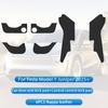 For Tesla Model Y Juniper 2025+ Center Console Two Side Panel Anti Kick Pad Protector Leather Sticker Foot Cover Car Accessories