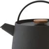 Ikenaga Iron Works Iron Kettle 1L Nanbu Ironware Kettle Fire Compatible Iron Supply Made In Japan Tetu IH/Gas