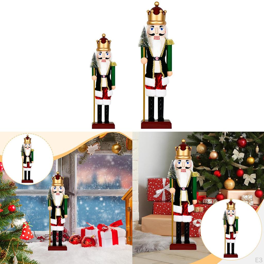Christmas Nutcracker Decor with Light , Collectible, Ornament, Figures