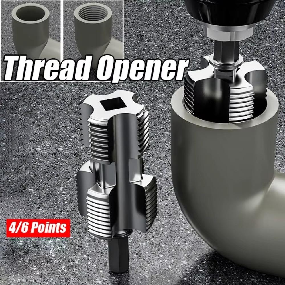 Upgrade Water Pipe Thread Openers Universal Internal Thread Drill Bits Water Pipe Tapping Tool