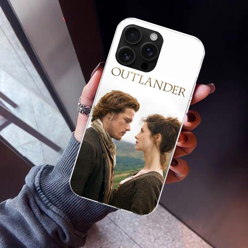 Outlander TV Phone Case For iPhone 17 Air 16 15 Pro Max 14 Plus 13 Mini 12 11 Cover 7 8 SE Silicone Shell Print Fundas 17 Air 16