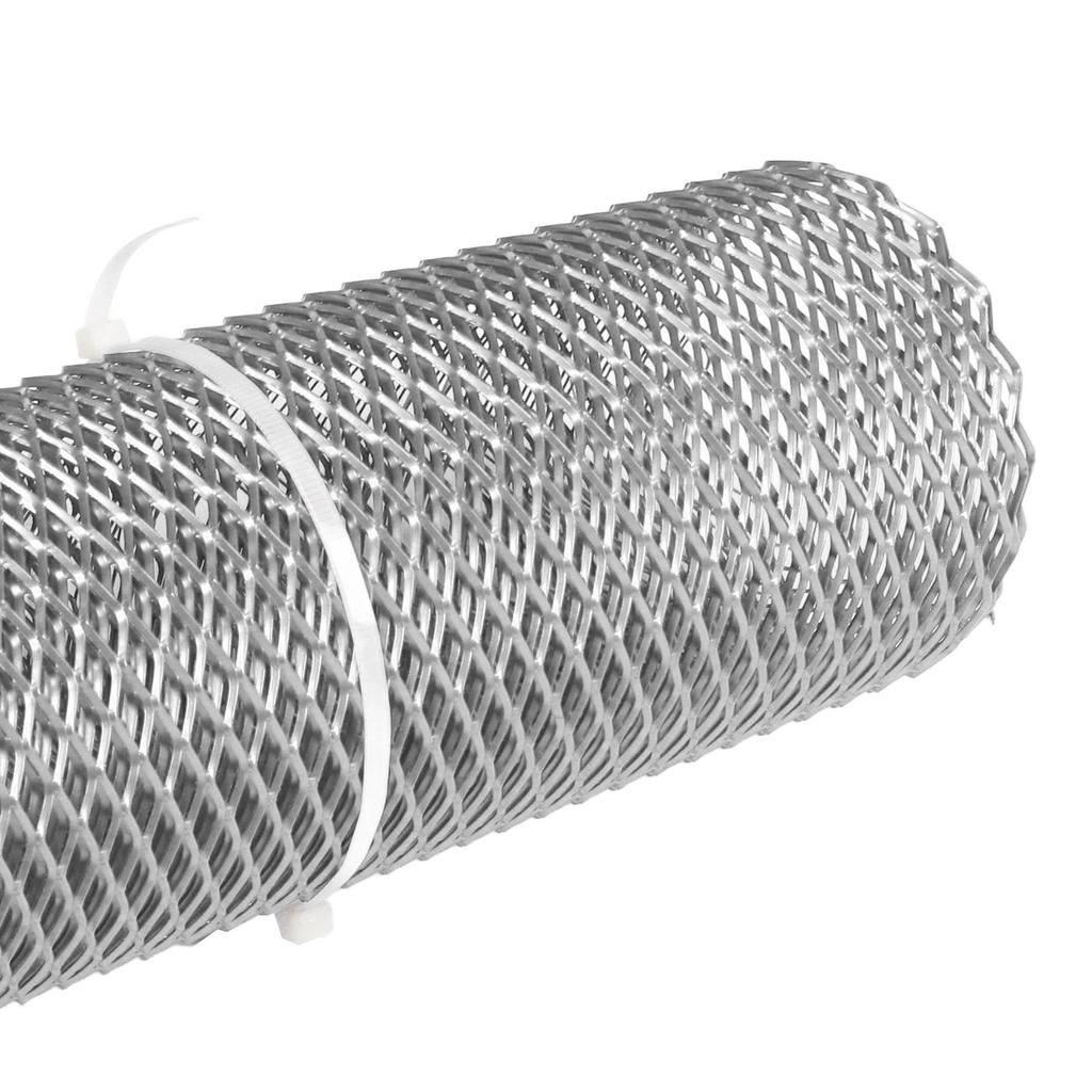 Car Front Center Grid Grille Rhombic Mesh Stable Structure Aluminum Fit for Cars